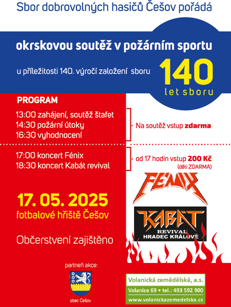 Plakát 140 let